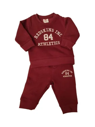Ensemble de survêtement Bordeaux Rouge Garçon Redskins SET3100 2