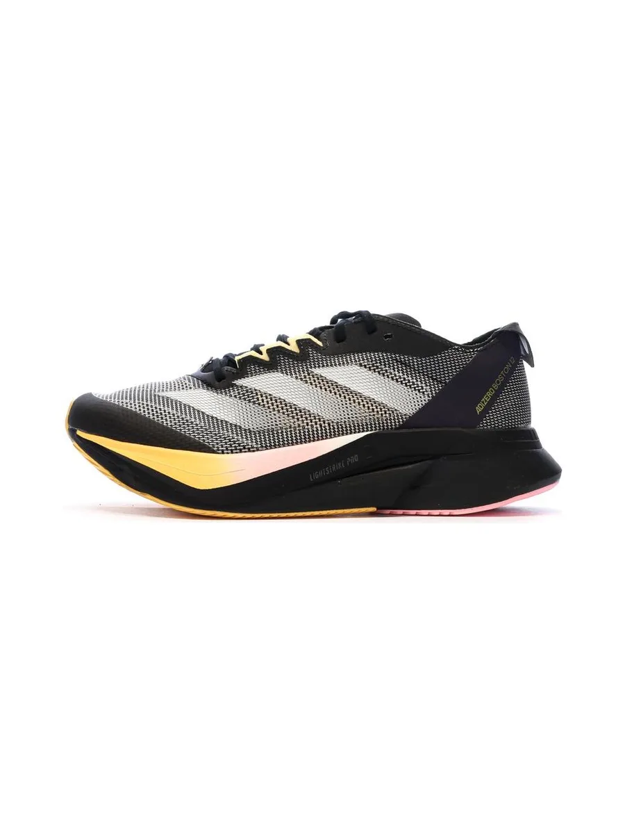 Chaussures de running Noires Homme Adidas Adizero Boston 2
