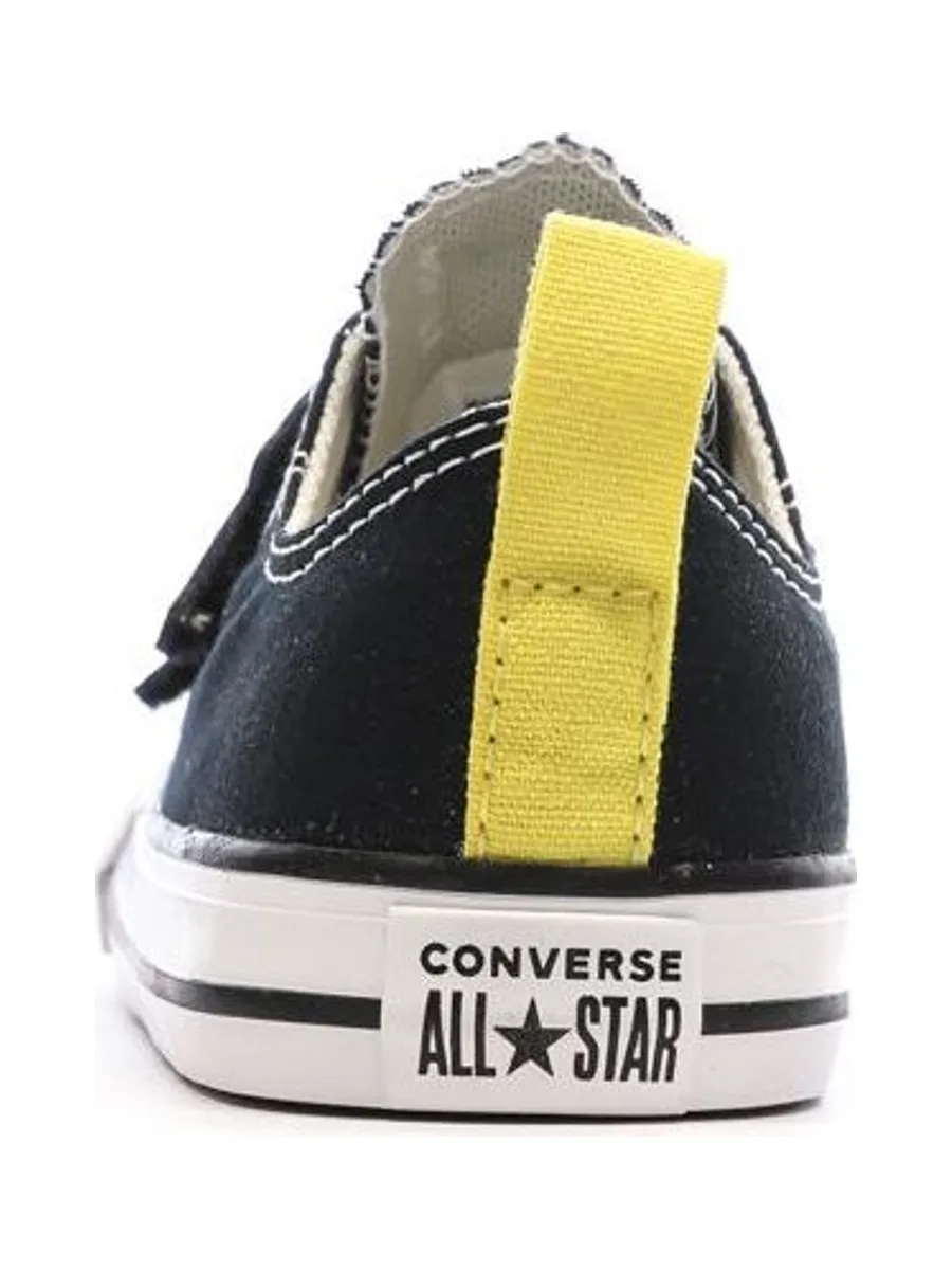 Baskets Noires/Jaunes Garçon Converse All Star Electric 4