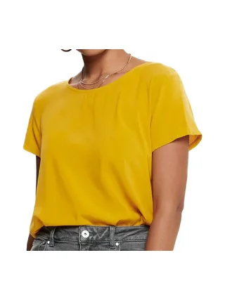 Top Jaune moutarde Femme Only First 1