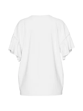 T-shirt Blanc Femme Pieces Skylar 2