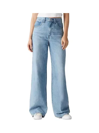 Jean Bleu Clair Femme Levi's Cinch Baggy Indigo 1