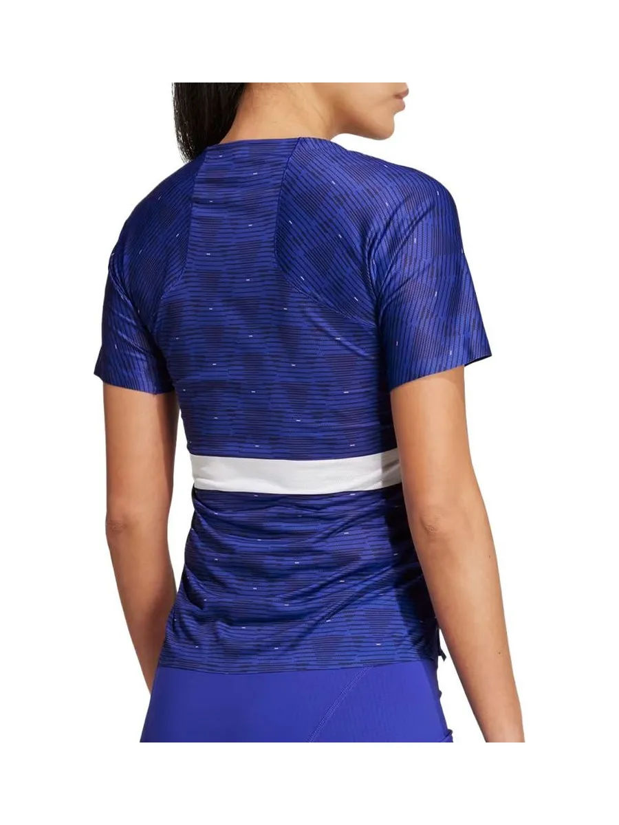 France Maillot Athlétisme Femme Adidas 3