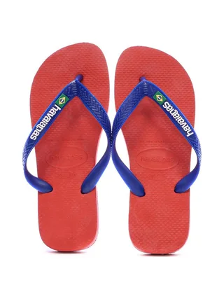 Tongs Rouge/Bleu/Jaune Femme Havaianas Slim 1740 3