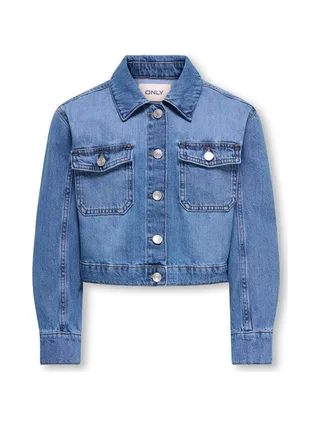 Veste en jean Bleu fille Kids ONLY Koglumi 1