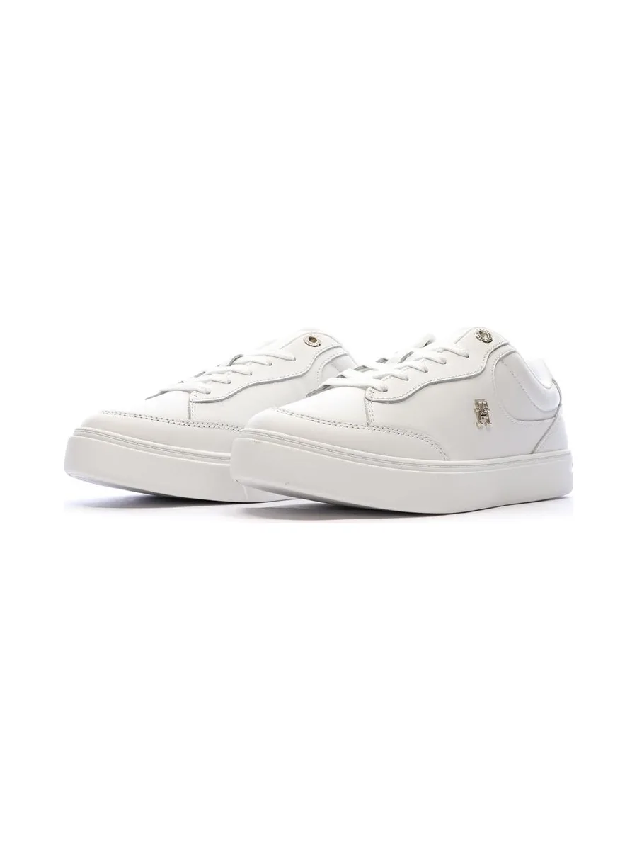 Baskets Blanches Femme Tommy Hilfiger Essential Chic 7