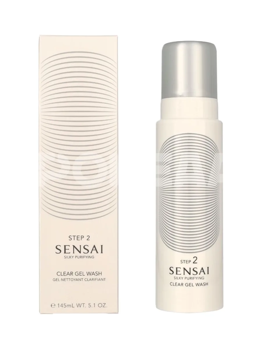 Sensai Silky Purifying Clear Gel Wash 145ml - Step 2 1