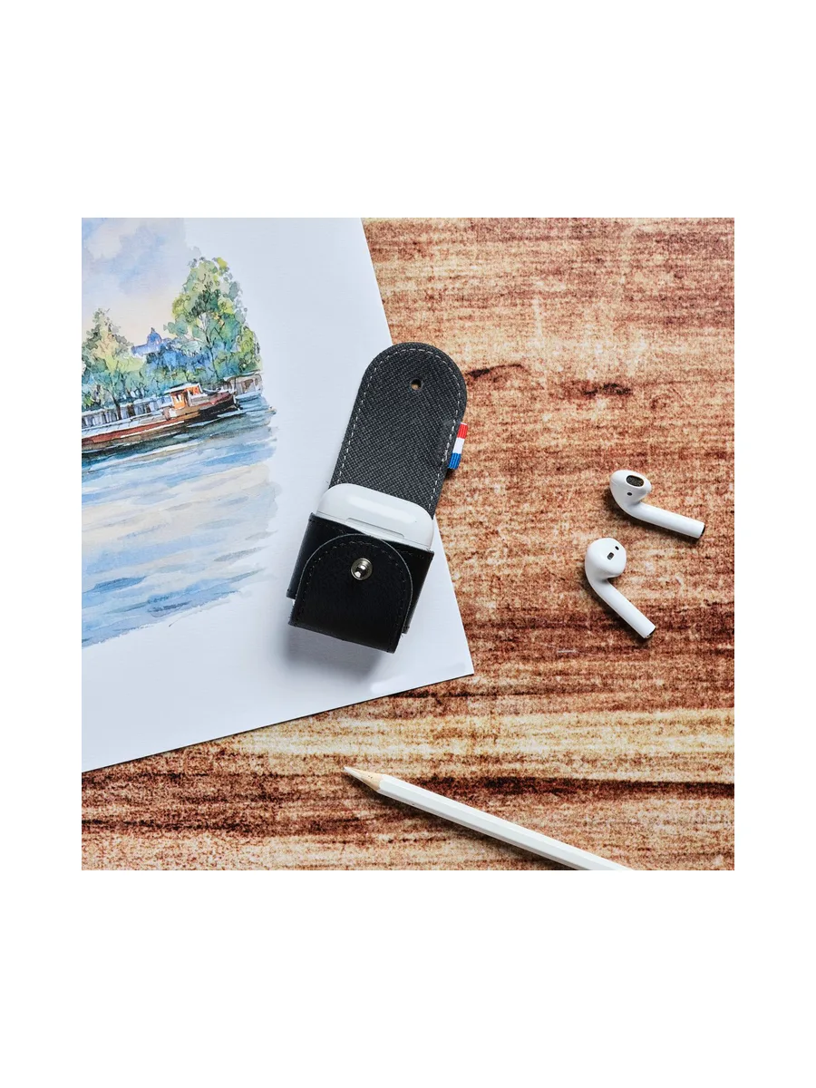 THIB - Étui AirPods 1 & 2 en liège - Naturel 86