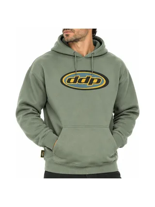 Sweat à Capuche Vert Homme DDP 1DD 1