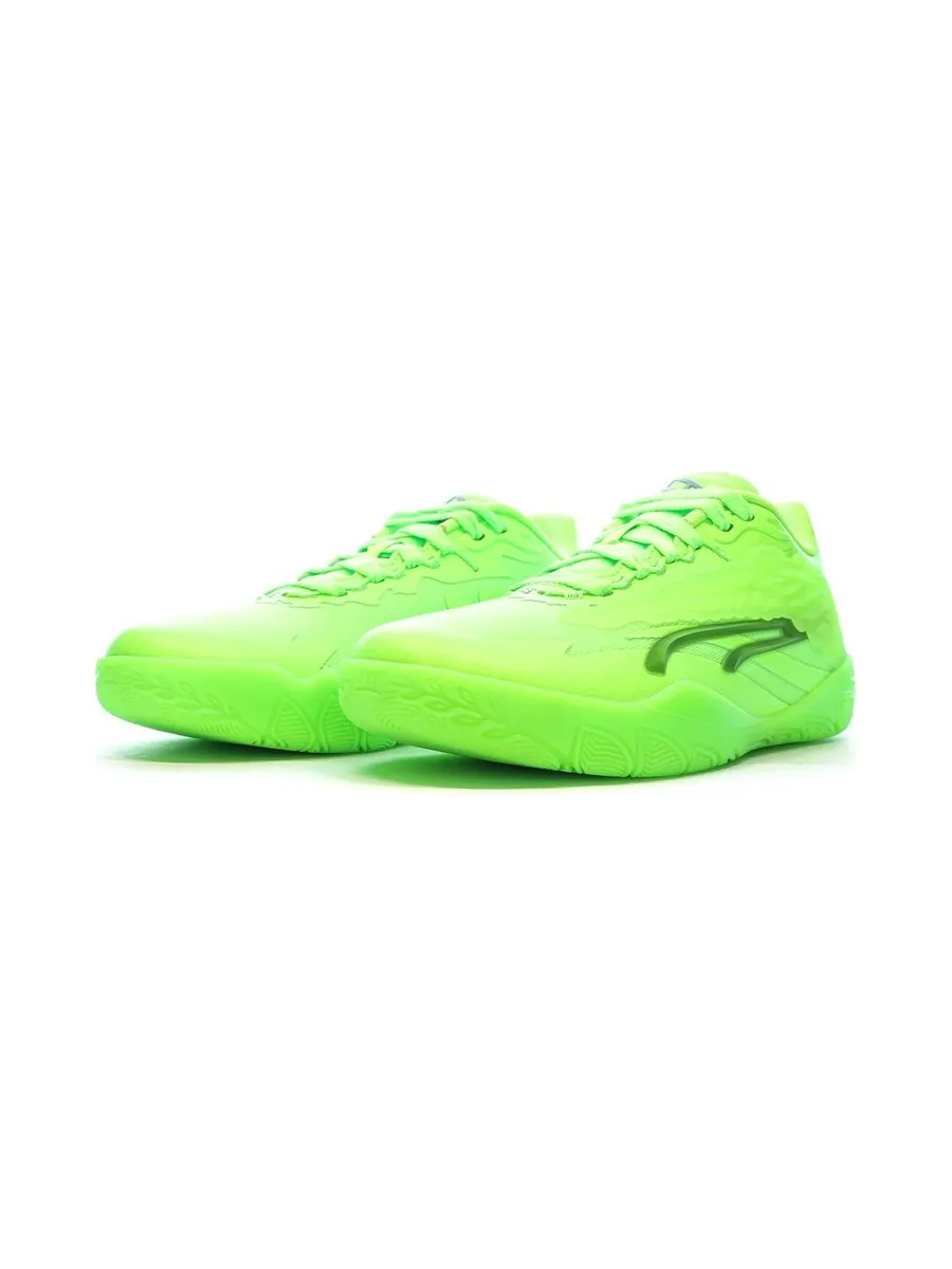 Chaussures de Basketball Vertes Homme Puma Stewie 3 6