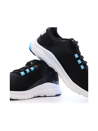 Baskets Noires/Bleu Homme Puma Electron 380435-01 7