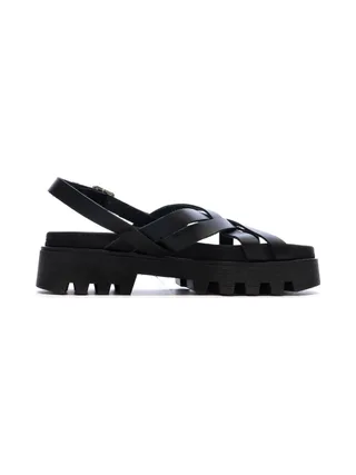 Sandales Noires Femme Pare Gabia Dafne 2
