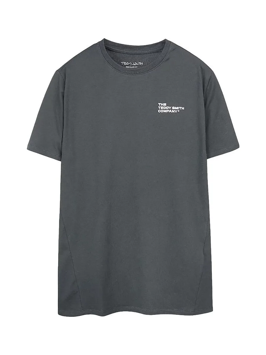 T-Shirt Gris Garçon Teddy Smith Company 2
