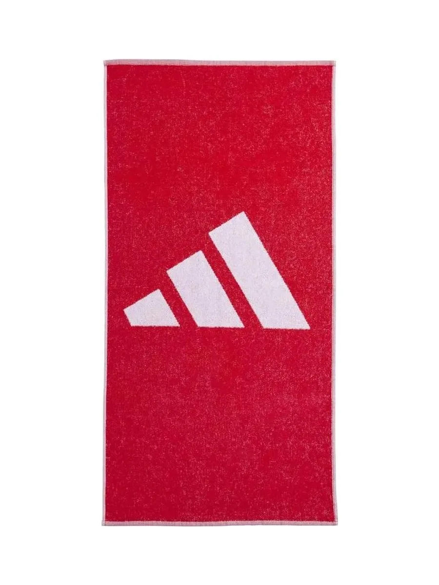 Serviette Rouge/Blanc Homme Adidas Smal 2