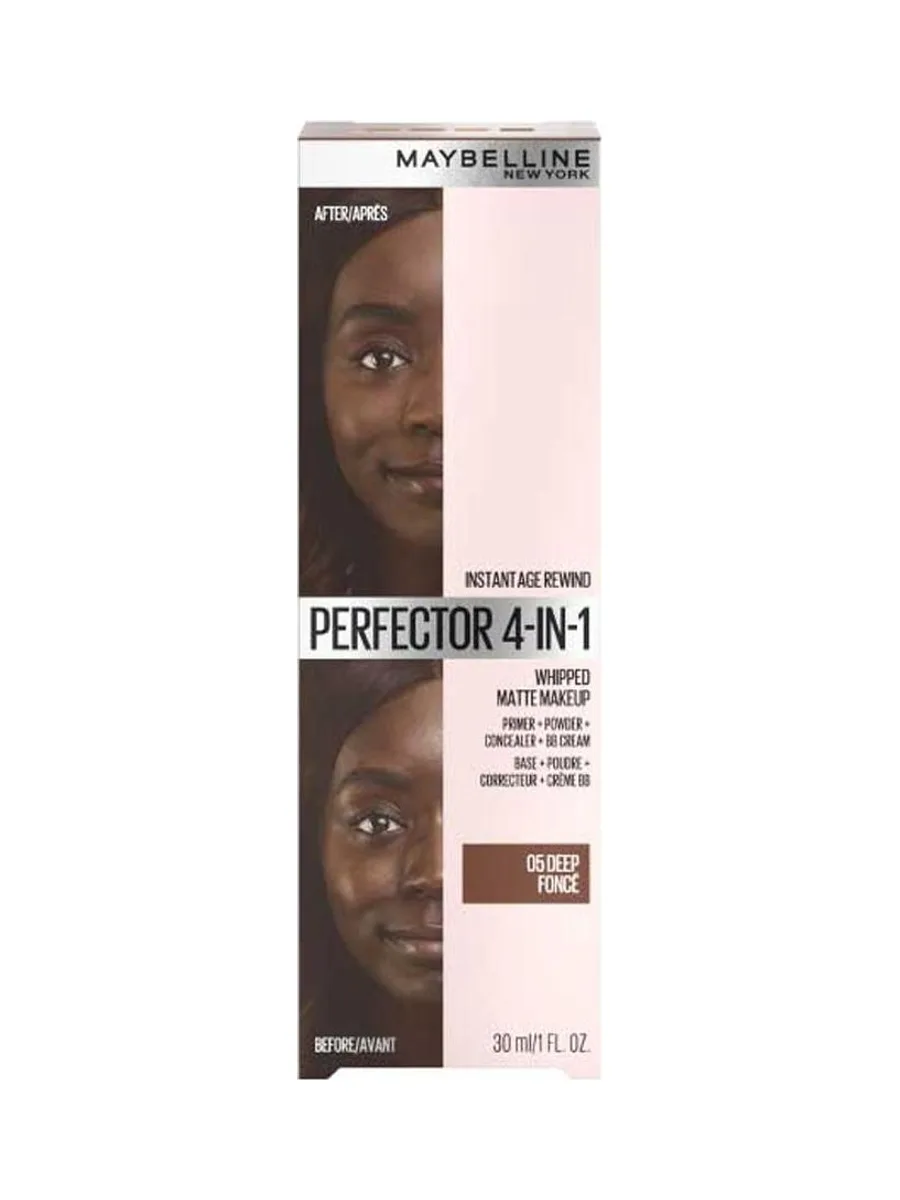Fond de teint Deep/Foncée Maybelline 4 en 1 5 Deep 30ml 1