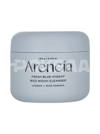 Arencia Fresh Blue Hyssop Rice Mochi Cleanser 120g 2