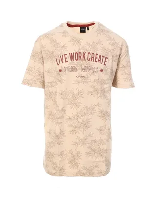 T-Shirt Beige Garçon Kaporal OBELIH 1