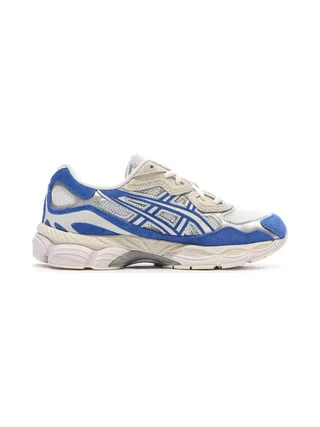 Baskets Blanches/Bleu Homme Asics Gel-nyc 2