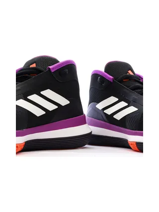 Chaussures de basketball Noires/Violettes Homme Adidas Bounce 7