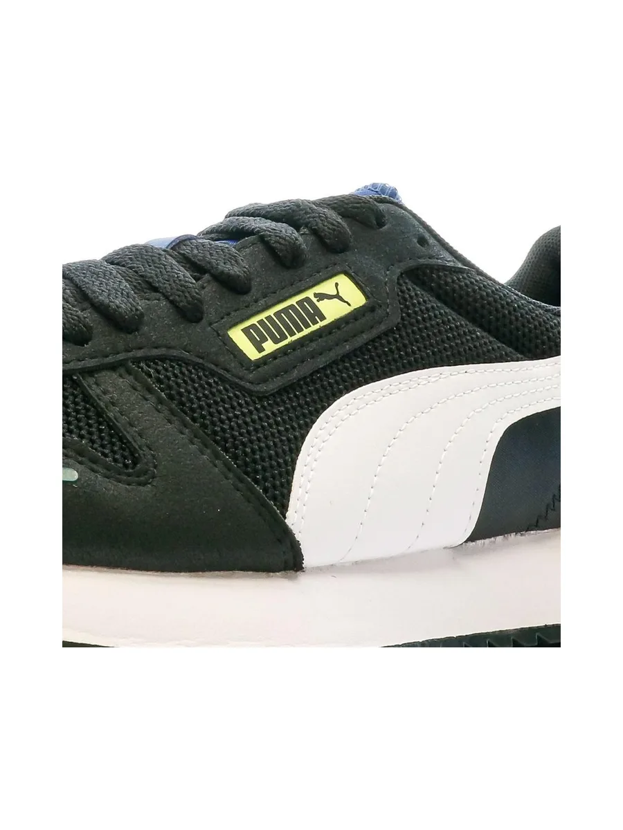Baskets Jaune/Noir Homme Puma R78 7