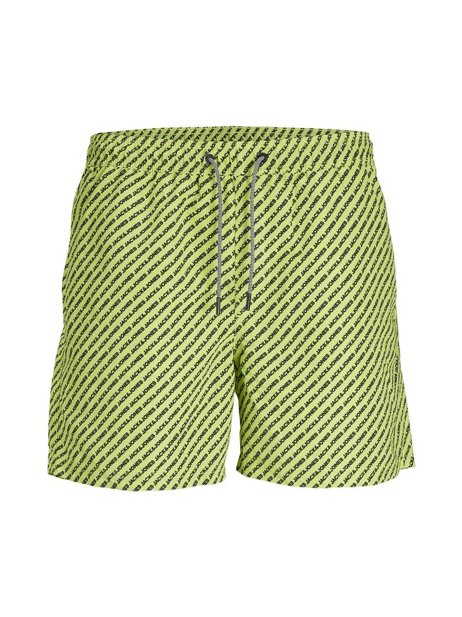 Short de Bain Vert/Noir Garçon Jack & Jones Fiji 2