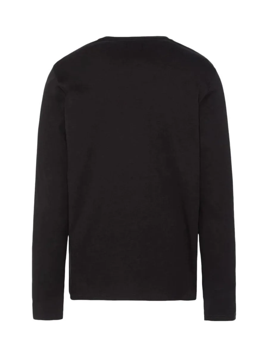 T-shirt Noir Homme Schott BRODEDML 2