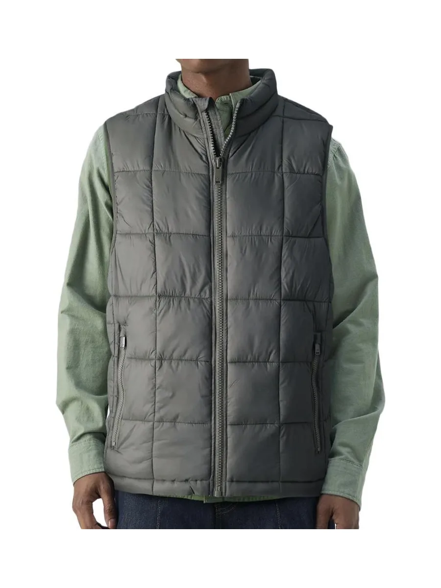 Doudoune sans manche Grise Homme Dockers Giii Quilted 1
