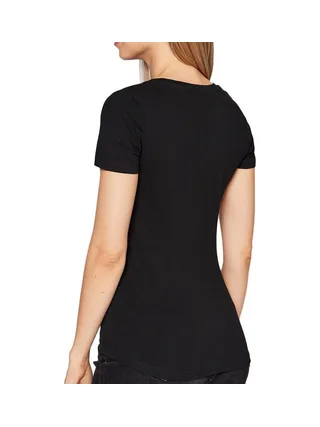 T-shirt Noir Femme Pepe Jeans New Virginia 2