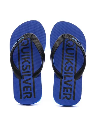 Tongs Bleu/Noir Garçon Quiksilver Java 3
