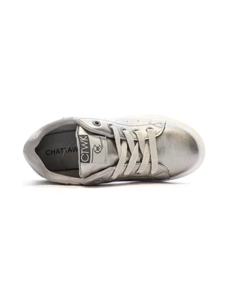 Baskets Argent Femme Chattawak HAWAI 4