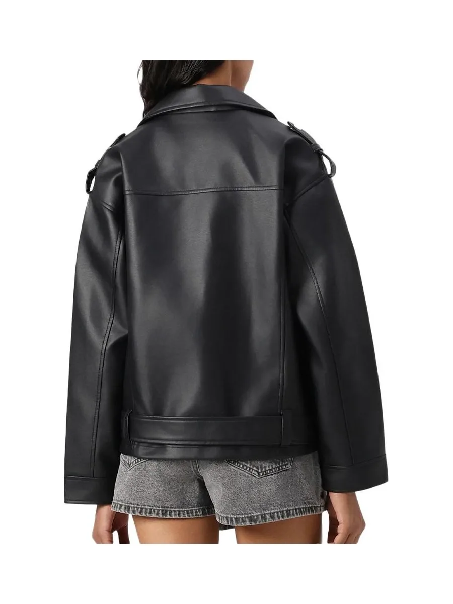 Veste Oversize Noire Femme Noisy May Paulina 3