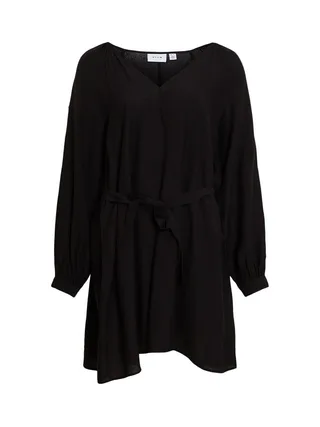 Robe Noire Femme Vila Viwoom 1