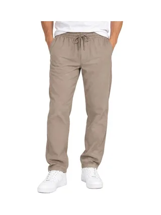 Pantalon fluide Taupe Homme RMS26 Texture 1