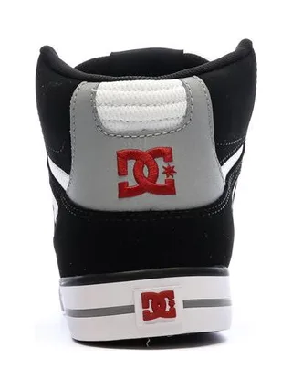 Baskets Blanches/Noir Homme Dc shoes Pure High 3