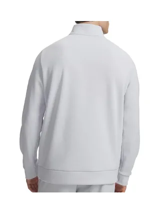 Sweat 1/4 zip Gris Clair Homme Under Armour Fleece 1373358 2