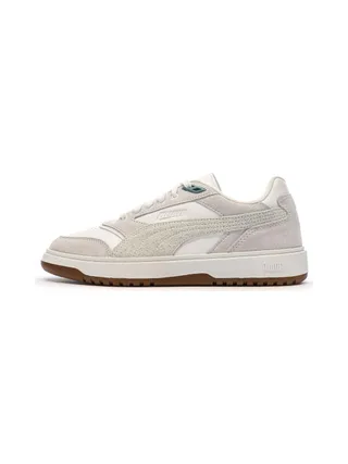 Baskets Blanc/Gris Homme Puma Doublecourt 1