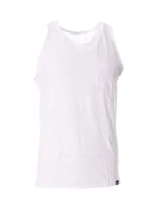 Débardeur Blanc Homme Paname Brothers DYLAN 1