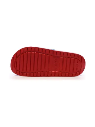 Claquettes Rouge/Marine Garçon Levi's Pool 2
