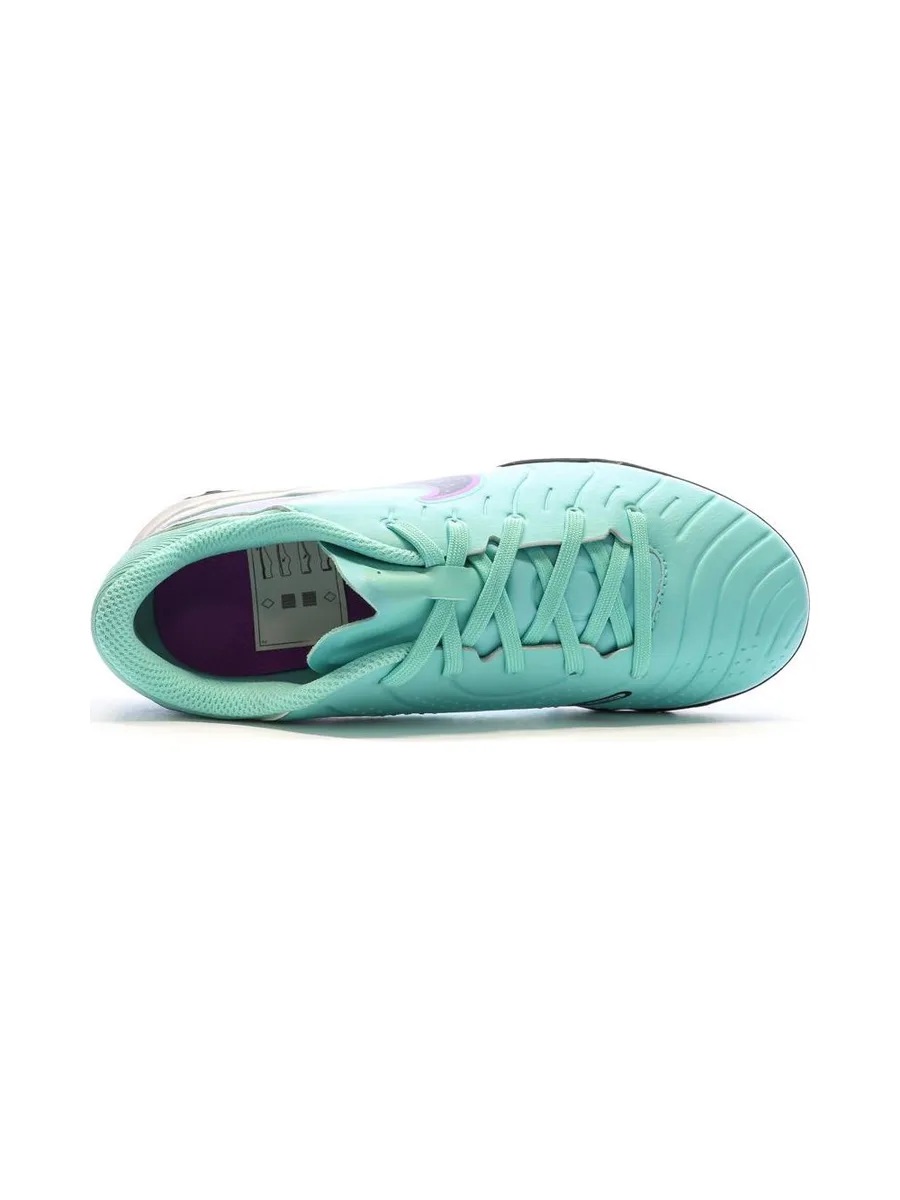Chaussures de Foot Turquoise Enfant Nike Legend 10 Academy TF 4