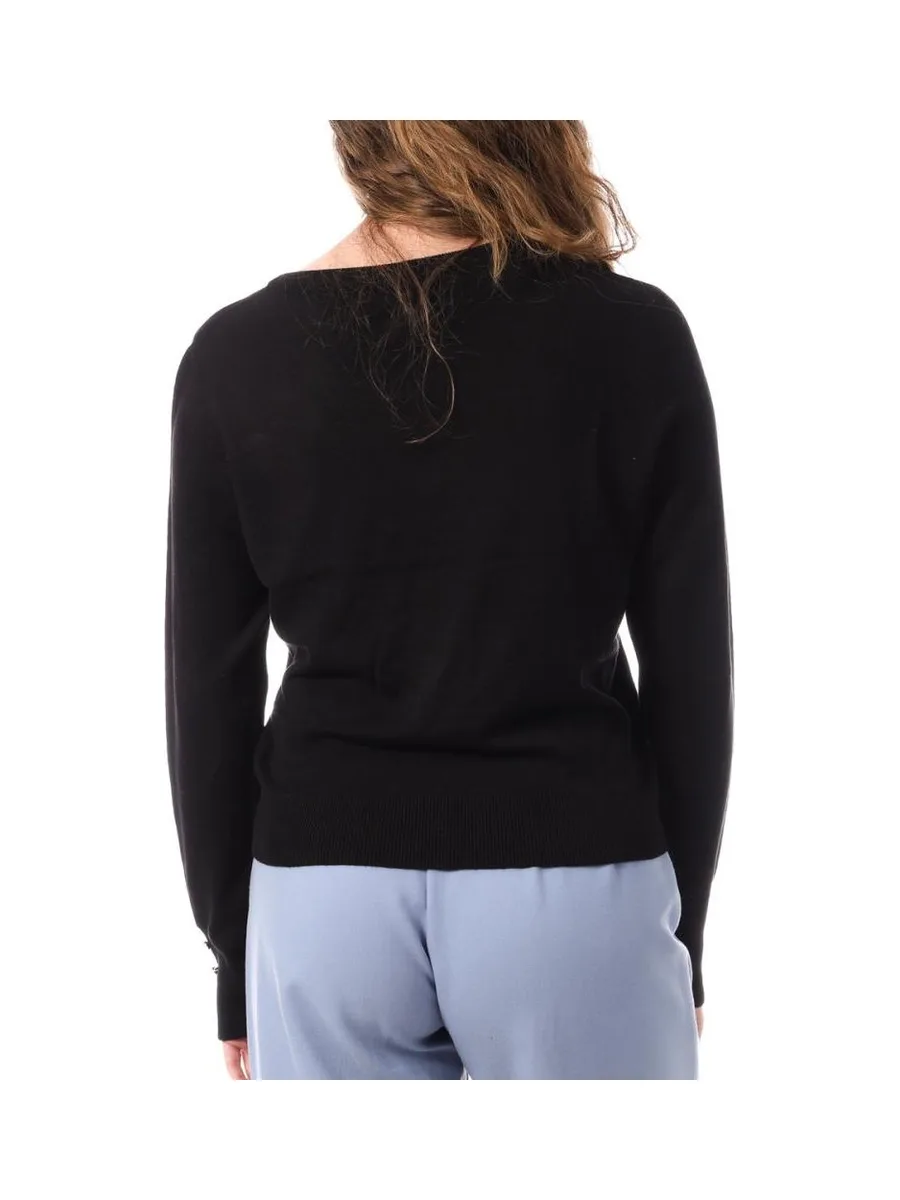 Pull Noir Femme Only Minna 15344087 2