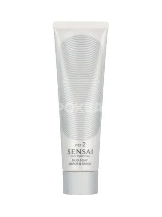 Sensai Step 2 Silky Purifying Mud Soap 125ml - Wash & Mask - For Oily Skin 2