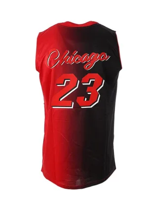 Chicago Maillot Rouge/Noir Homme Sport Zone Tank 23 2