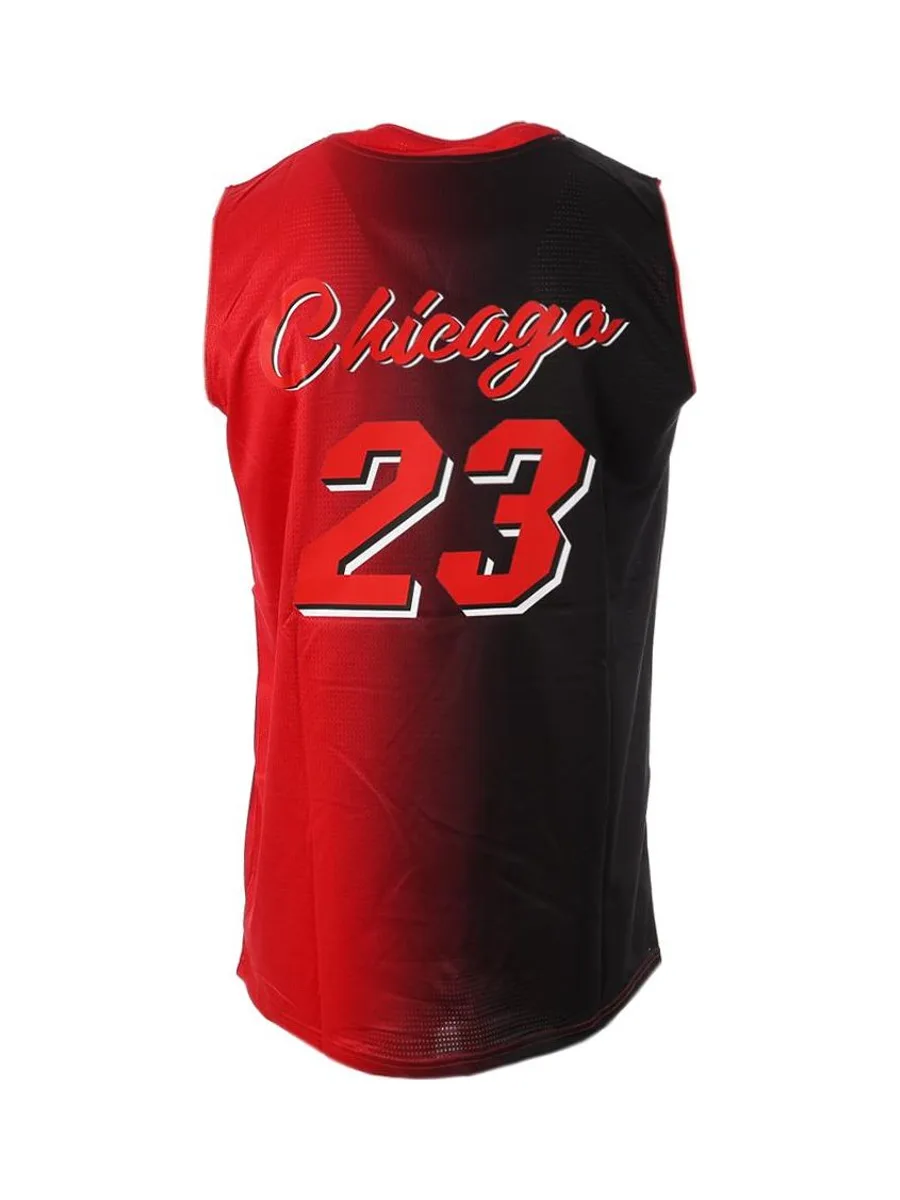 Chicago Maillot Rouge/Noir Homme Sport Zone Tank 23 3