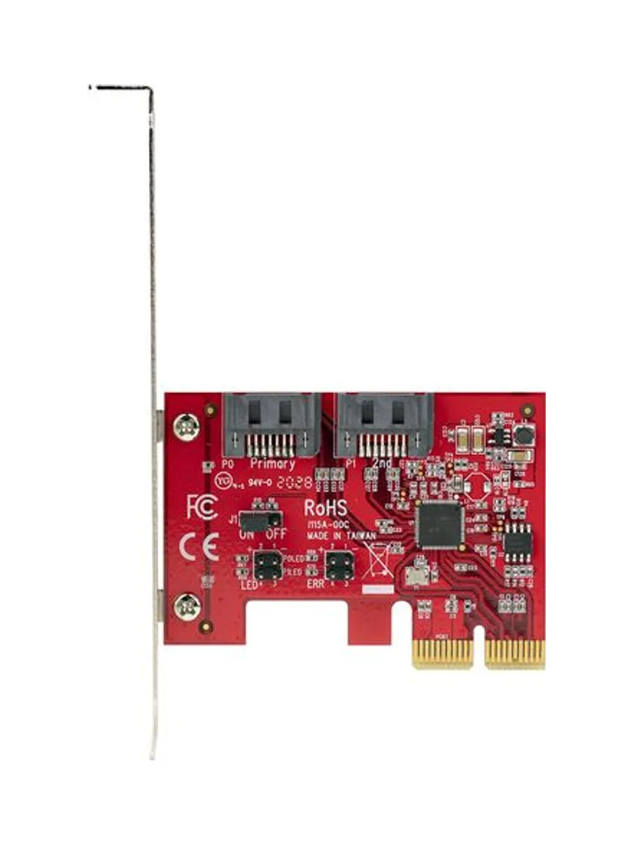 StarTech.com 2P6GR-PCIE-SATA-CARD interface cards/adapter 6