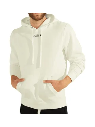 Sweat à capuche Ecru Homme Guess Essential 1