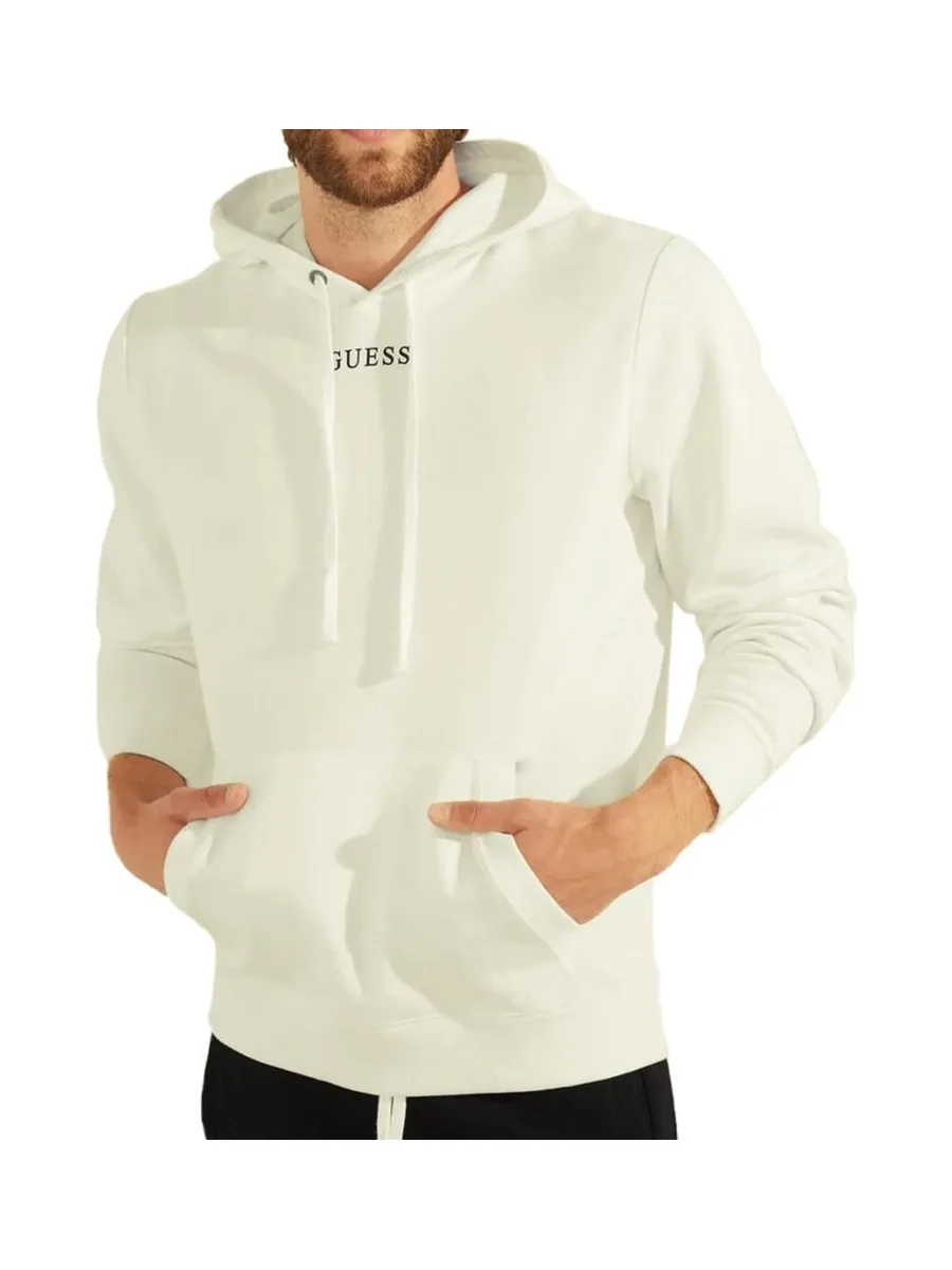 Sweat à capuche Ecru Homme Guess Essential 2