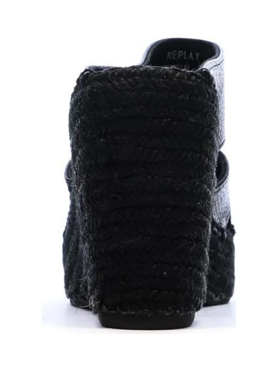 Mules Noir Femme Replay Jess Mule 4