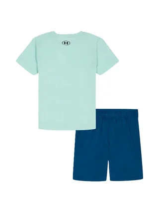 Ensemble Bleu/Vert Garçon Under Armour Break Ball 2