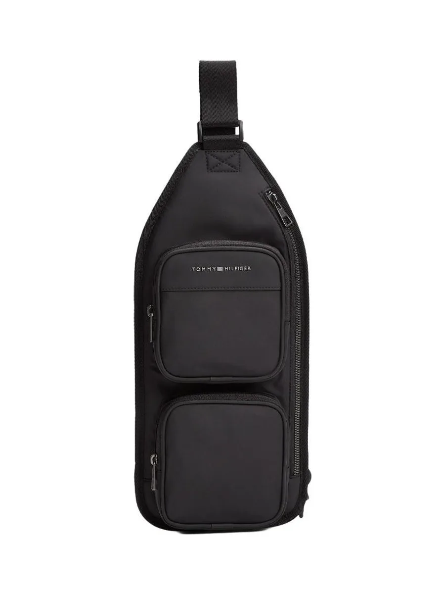 Sac à bandoulière Noir Homme Tommy Hilfiger Repreve Sling 2