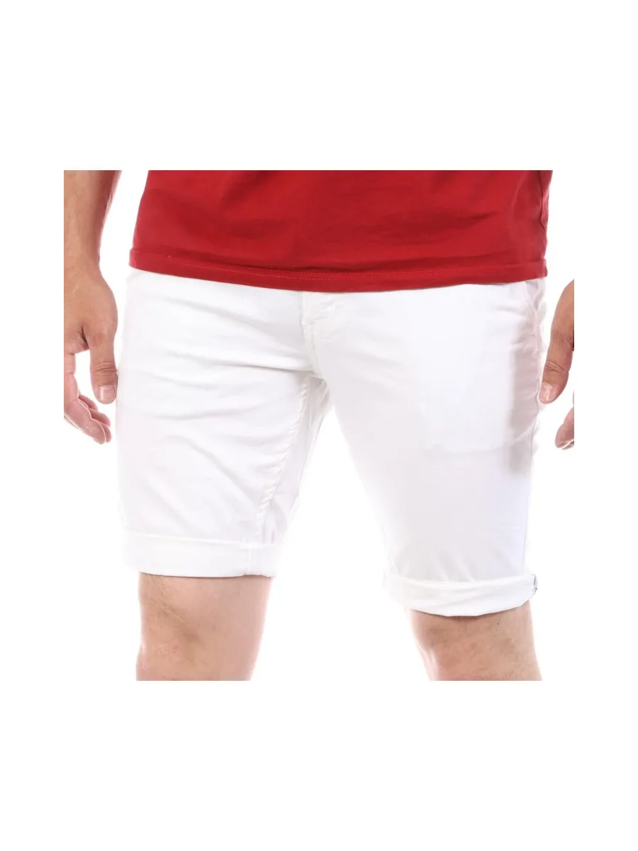 Short Blanc Homme American People Most 2